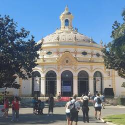 Casino de la Exposition. No gambling but built for entertainment.