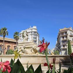 Puerto de Juariz. Known affectionately as the peeing fountain.