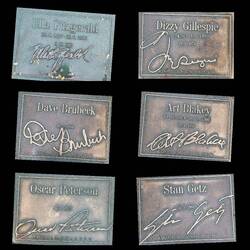 6 von 30 Jazzmusiker vom Walk of Fame in der Altstadt!