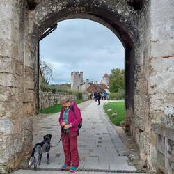 Es gibt mehrere Brücken und Tore!