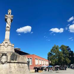 Exterior of the market