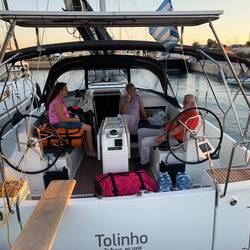 Endlich an Bord - morgen fahren wir los