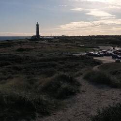 Am Ostseeufer der Blick nach Süden...