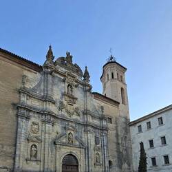 The Royal Monastery of San Zoilo has a huge impressive facade
