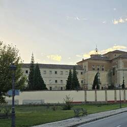 Part if the monastery is now a hotel, but still retains its looks