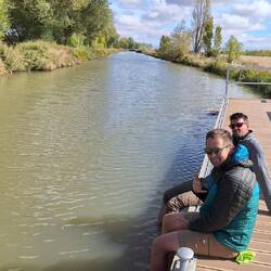 One way of cooling off your blisters.
