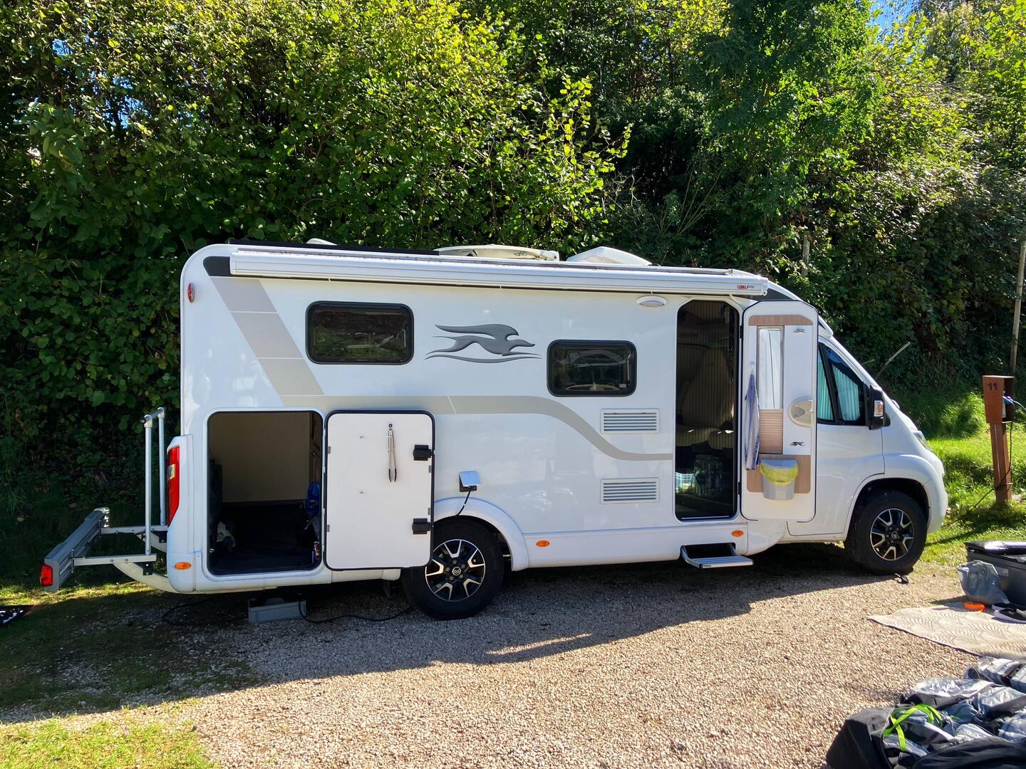 Start zum Vorzält-Abentüür