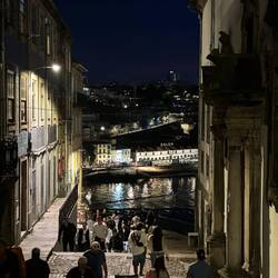 Porto at night