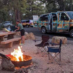 Der heutige Campingplatz