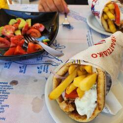 The best Gyros in Pita we've had