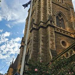 The Presbyterian church has Korean services on Sunday and a Koreatown was just officially created