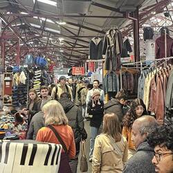 Clothes, hats, wool products. J9 purchased a beautiful wool sweater.