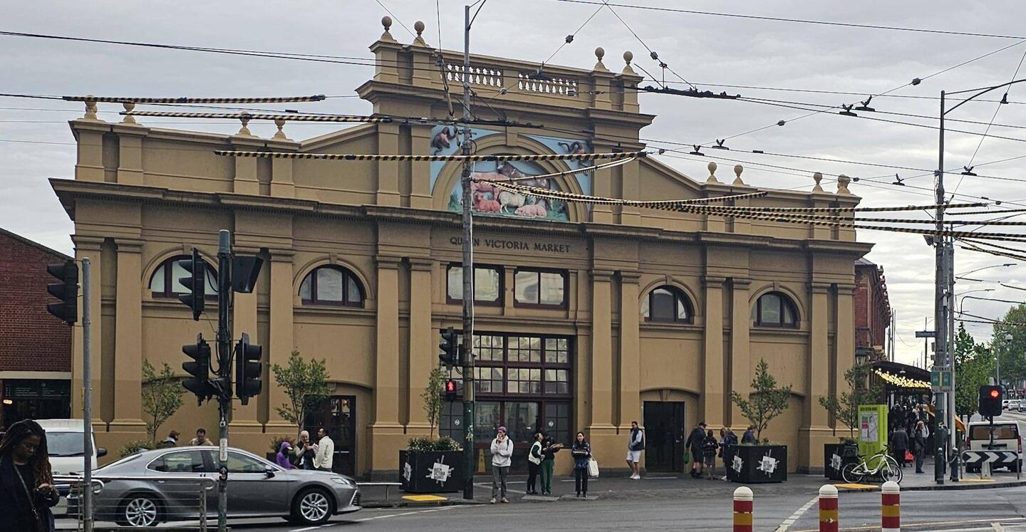 Enterance to the Victoria Market
