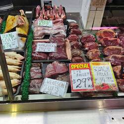 Lots of choices...how about some Kangaroo?