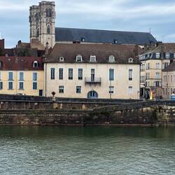 Arriving into Chalon sur Saône