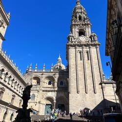 This is the South transcept entrance to the cathedral, for going into mass