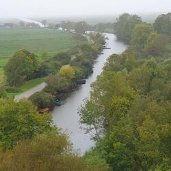Wenn das Wetter schön wäre, würde man die Loire Mündung sehen