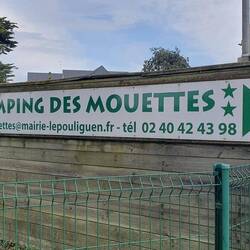 Der Campingplatz von La Poliguen