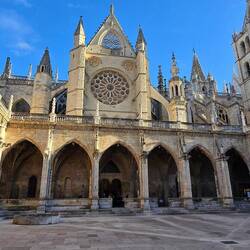 The cloisters are very well preserved