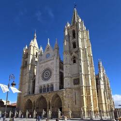 The cathedral sits on one of the main Plazas with plenty of restaurants and cafés
