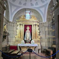 The San Marcelo church is very unassuming on the outside