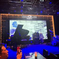 Pre gig at Blue Note