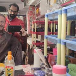 Heute Vormittag war erstmal Beauty Shop angesagt