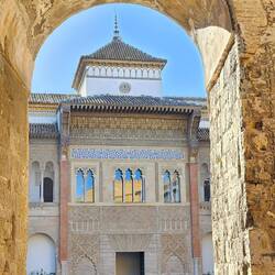 Entrance courtyard.