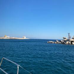 Wir verlassen Rhodos Richtung Symi