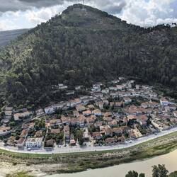 Blick von der Festung in Berat