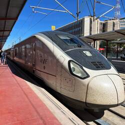 My AVE high speed train