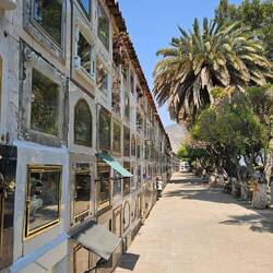 General Cemetery. Probably the most quiet place in Sucre 😌