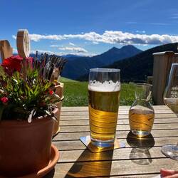 nach 15' Laufe im Gasthof Jocher Durscht lösche😜
