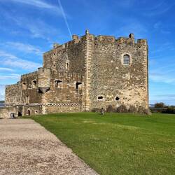 Blackness Castle which was Fort William in Outlander