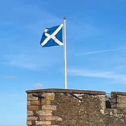 Lookout at Blackness Castle