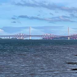 The Three Bridges that cross the River Forth