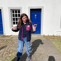 Our fabulous tour guide Kaitlin