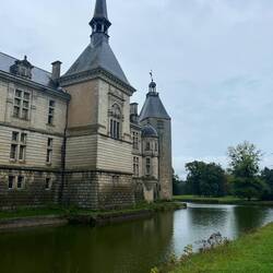 A wet castle for a wet day