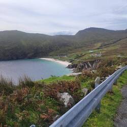 The road to Keem Beach.