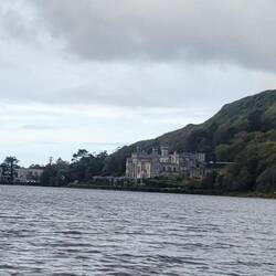 Kylemore Abbey, was a private home but now a satellite campus of Notre Dam College