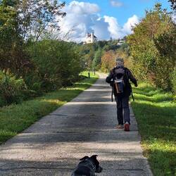 Im Anmarsch auf die....