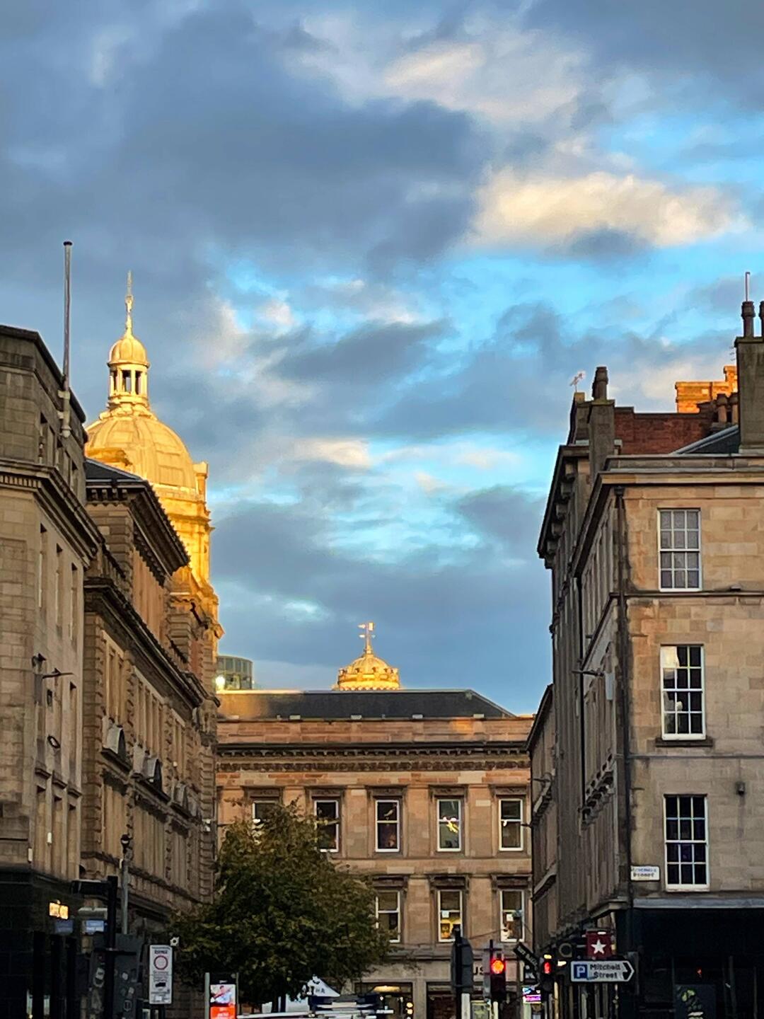 Our final evening in Glasgow