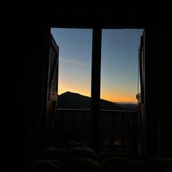 Sonnenaufgang am Morgen
