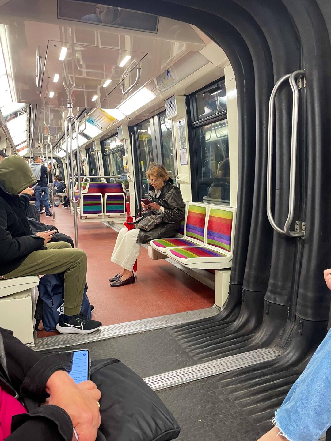 On the metro