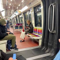 On the metro