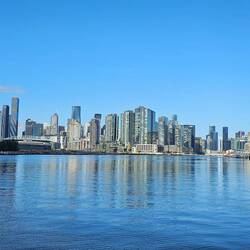 Another view after passing the Bolte Bridge.