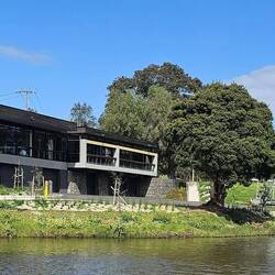 Local rowing club. In its hey day, thousands of folks would watch the yearly race from here.