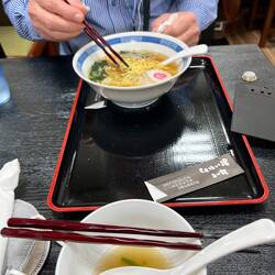 Jeff and I went out of our comfort zone and had some ramen at a local restaurant.