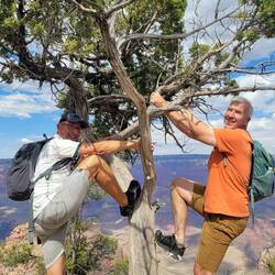 Jetzt geht's zu Fuß weiter