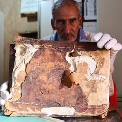 Eines der alten Bücher